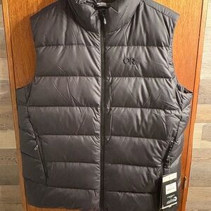 Outdoor Research Black Down Puffer Vest